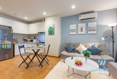 Nice two bedrooms apartment for rent in Hong Kong tower, Cau Giay district, Ha Noi.